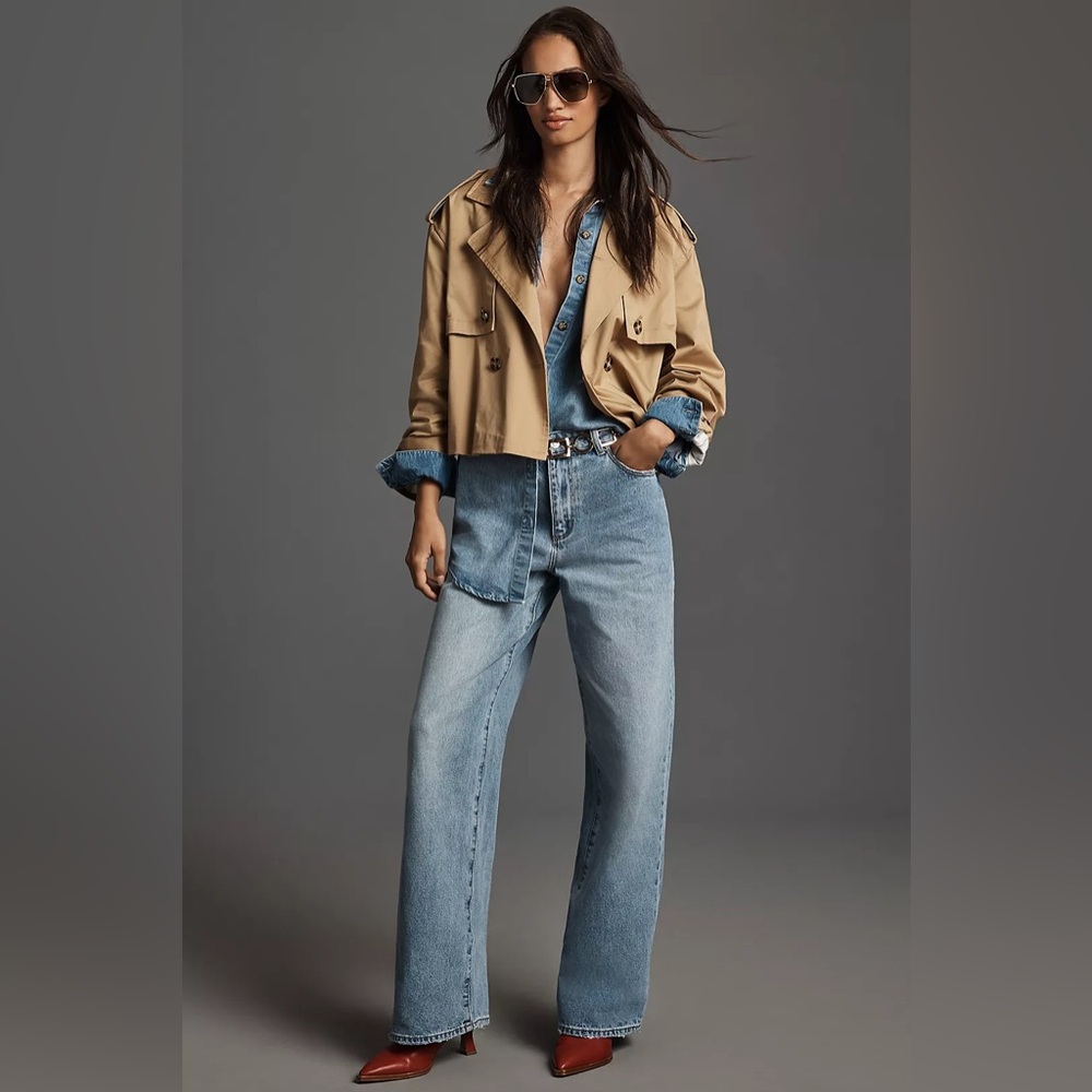 NWT Rolla's Kate Mid-Rise Baggy Relaxed Jeans